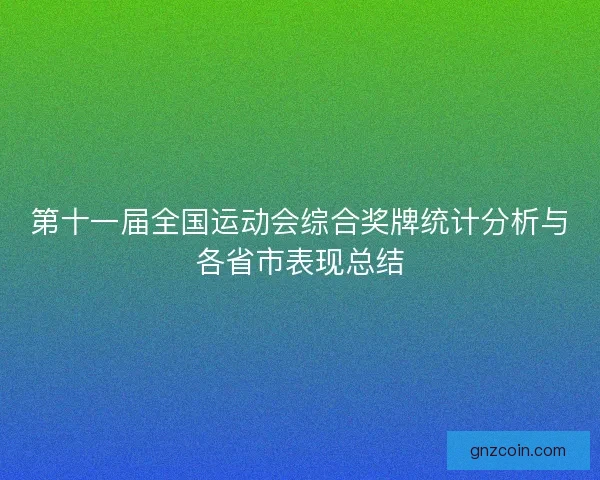 第十一届全国运动会综合奖牌统计分析与各省市表现总结
